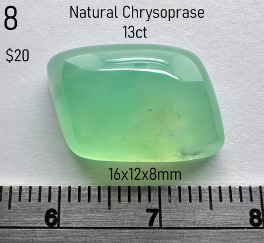 Chrysoprase - Natural - Australia - 13ct