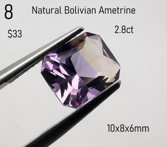 Ametrine - Natural - Bolivia - 2.8ct