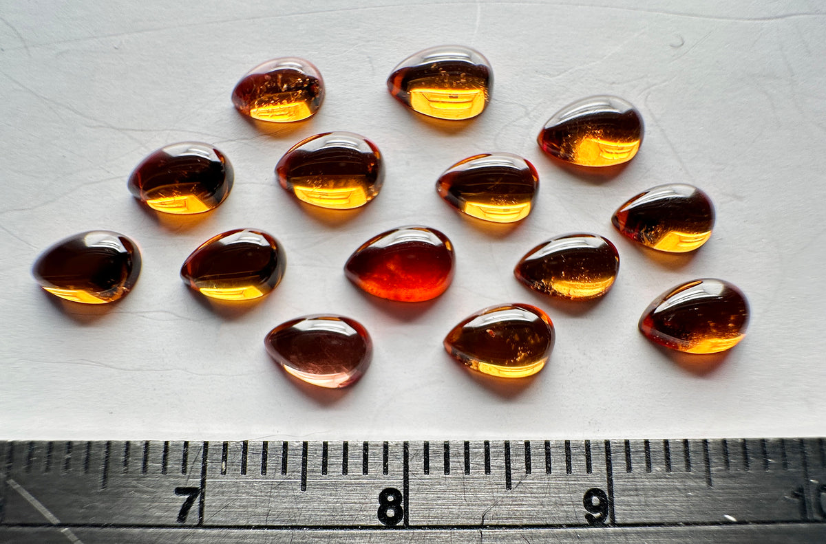 Garnet - Natural - Hessonite - Tanzania - 6.9ct total