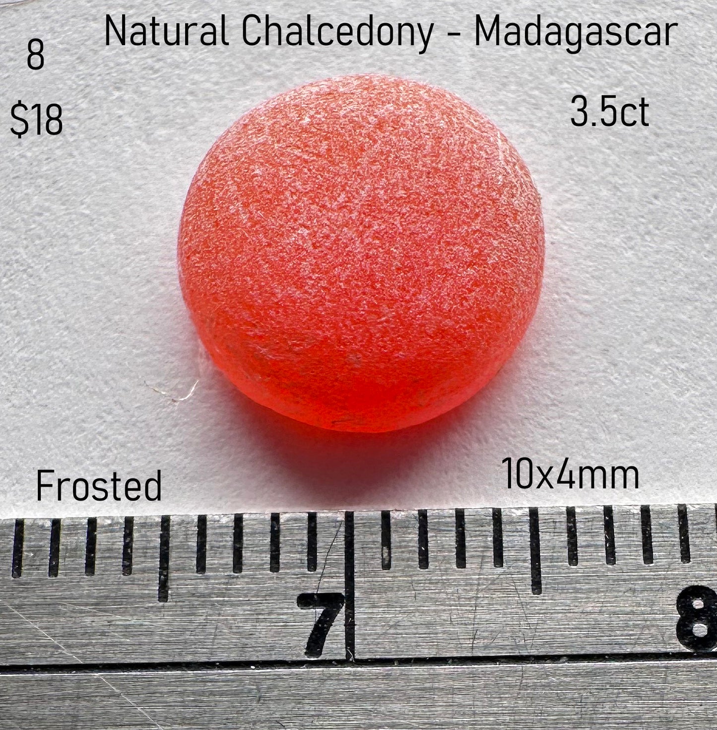 Chalcedony - Natural - Madagascar - 3.5ct