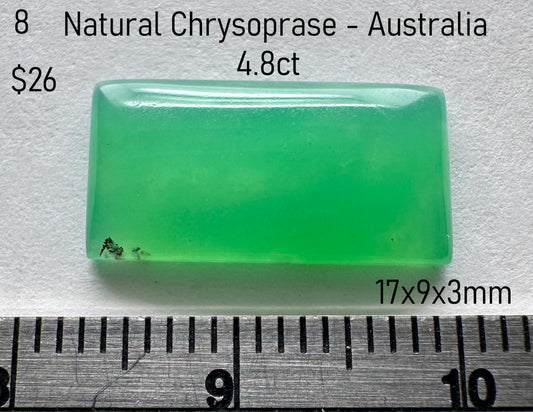 Chrysoprase - Natural - Australia - 4.8ct