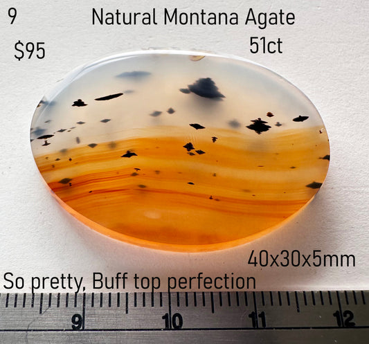 Agate - Natural - Montana - 51ct