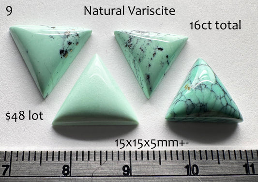Variscite - Natural - Turkey - 16ct total