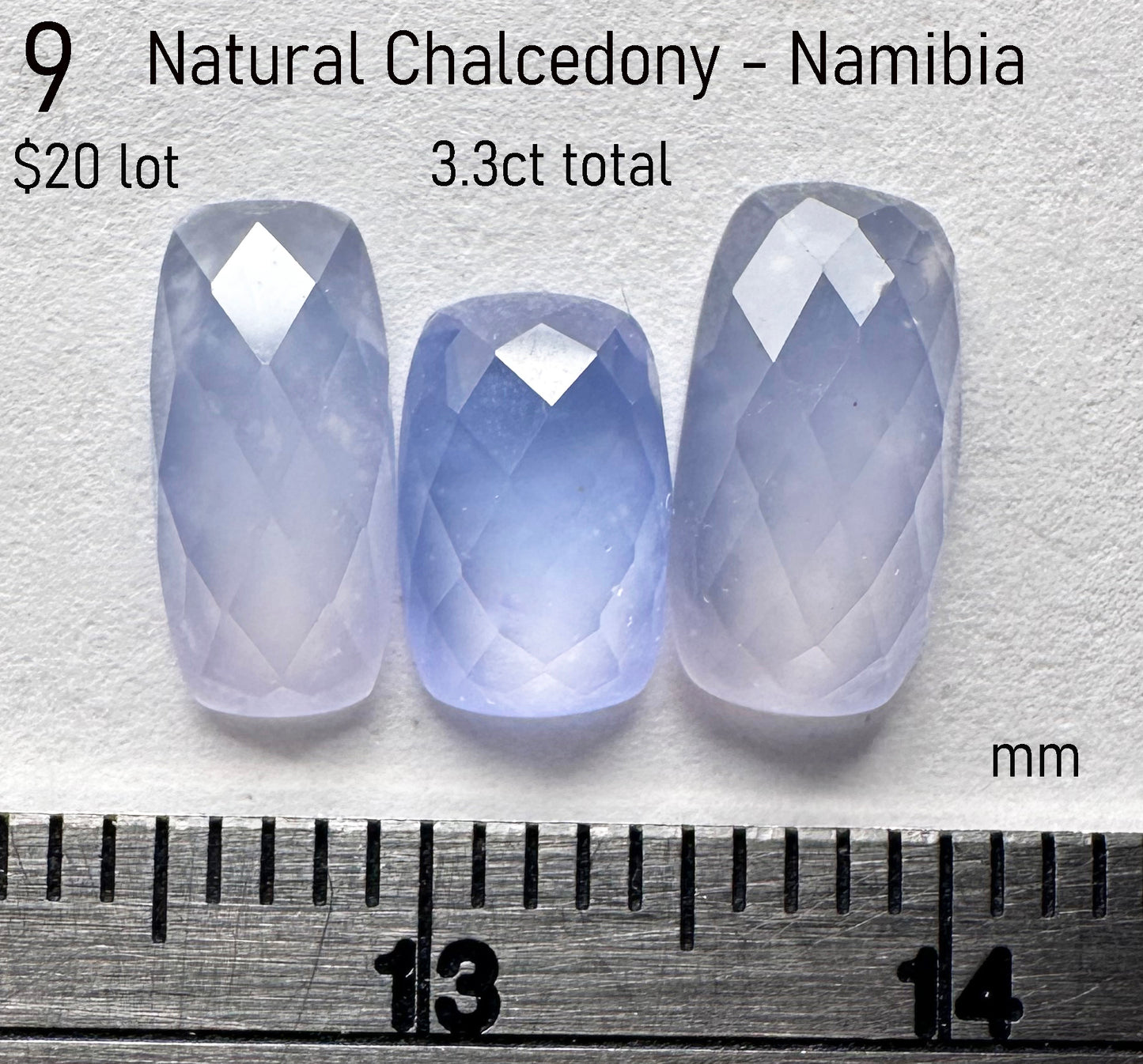 Chalcedony - Natural - Namibia - 3.3ct