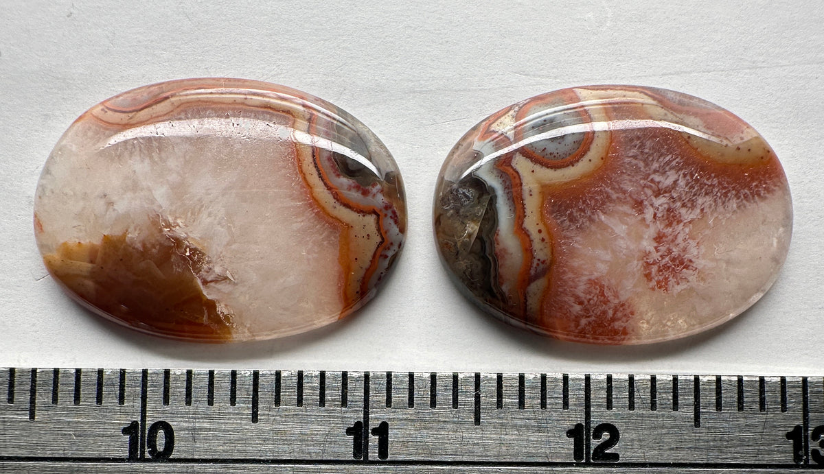 Agate - Natural - Montana - Dryhead - 18.7ct total