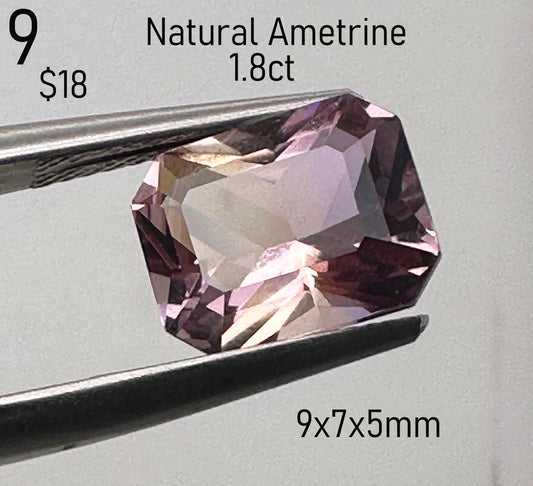 Ametrine - Natural - Bolivia - 1.8ct