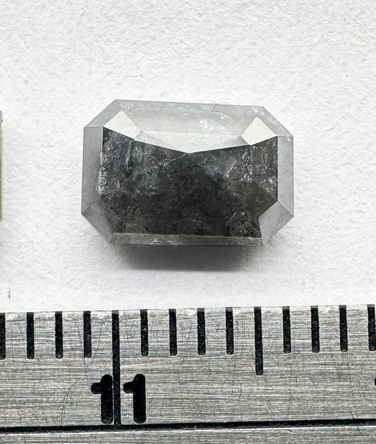 Diamond - Natural - Botswana - Rose Cut - 1.4ct